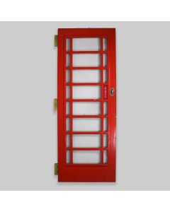 Vintage K6 Red Telephone Box Door