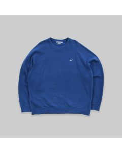 Nike Early 2000s Blue Sweatshirt