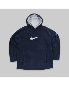 Nike Early 2000s Fleece Navy Hoodie