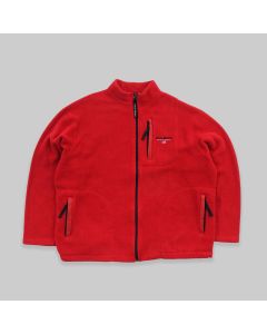 Ralph Lauren Polo Sport Red Fleece With Embroidered Breast Logo