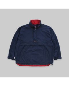 Ralph Lauren Chaps Half-Zip Blue Jacket