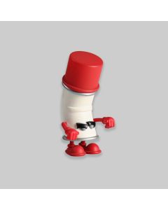 Kidrobot x MAD Bent World Vandals Skinny Can (Red)