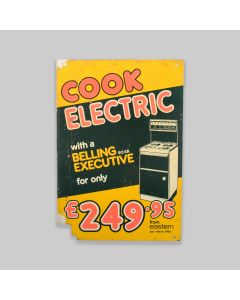 1980 Cook Electric Sign