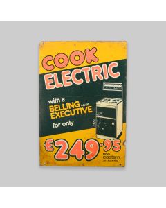 1980 Cook Electric Sign