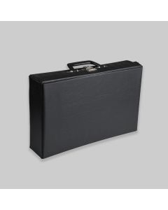 1970s Black Plastic Briefcase