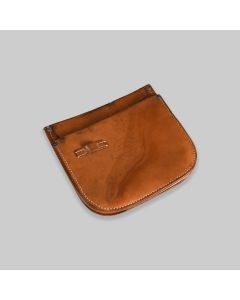 Mid Century Leather Bus Conductor's Money Bag