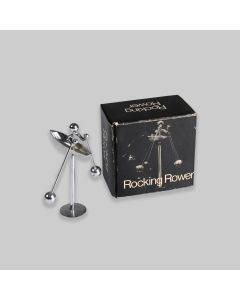 Vintage 1960s 'Rocking Rower' Desk Ornament