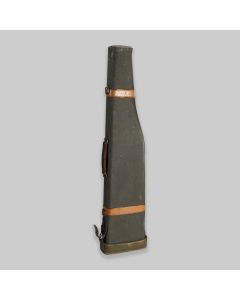 Vintage 1940s Heavy Canvas Leg Of Mutton Gun Case