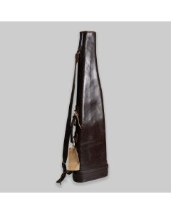 Vintage 1940s Leather Leg Of Mutton Gun Case