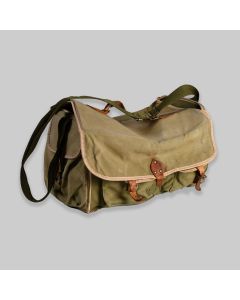 Vintage Relum 1970s Canvas And Leather Fishing Bag