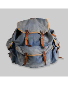 Vintage Relum 1960s Hiking Blue Backpack Rucksack