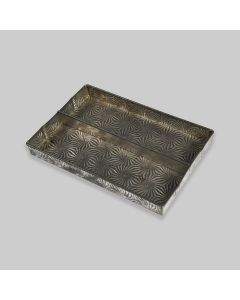 Vintage Metal Chocolate Mold Tray