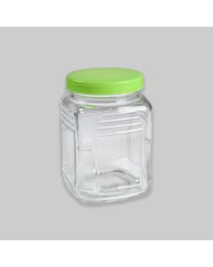 Vintage 1960s Glass Sweet Jar