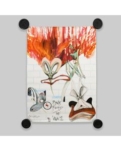 Pink Floyd Original Poster The Wall Gerald Scarfe 50x68cm