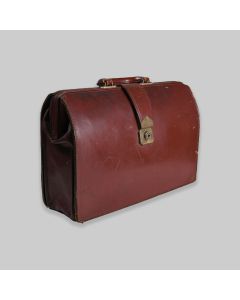 Mid Century Leather Doctor's 'Kalamazoo' Briefcase