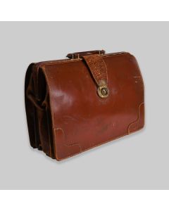 Mid Century Leather Doctor's 'Kalamazoo' Briefcase