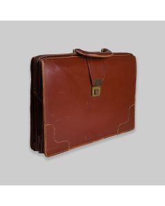 Mid Century Leather Briefcase