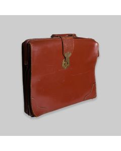 Mid Century Leather Briefcase