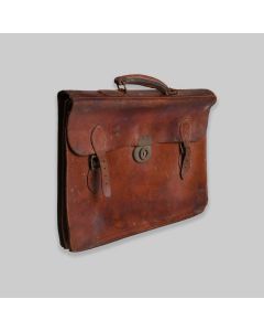 Vintage 1940s Leather Briefcase