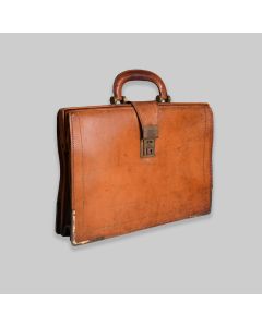 Mid Century Leather Norris 'Kalamazoo' Briefcase