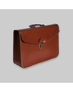 Mid Century Leather Briefcase