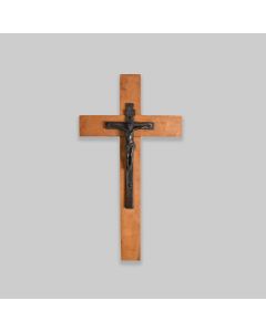 Vintage Wooden Cross Crucifix