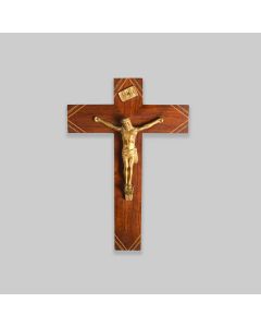 Vintage Wooden Cross Crucifix