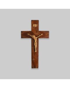 Vintage Wooden Cross Crucifix