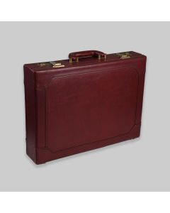 Vintage 1980s Maroon Briefcase