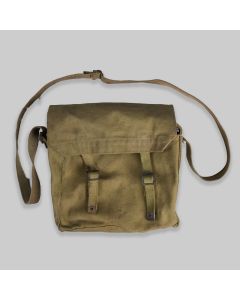 Vintage British Military 1942 Canvas Satchel