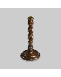 Vintage Wooden Candlestick