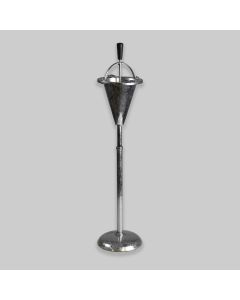 Vintage Metal Floor Standing Telescopic Ashtray