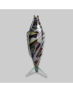 Vintage 1960s Murano-Style Glass Fish