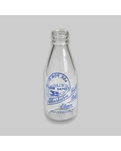 Vintage Advertising Milk Bottle