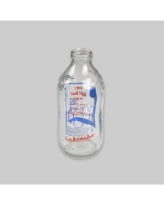 Vintage Advertising Milk Bottle