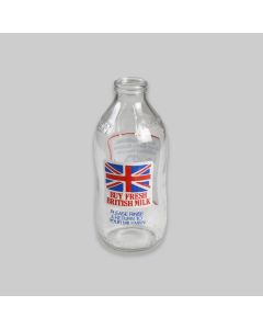 Vintage Advertising Milk Bottle