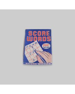 'Score Words' 1950s Board Game