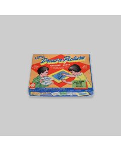 'Draw-A-Picture Tracing Slate' 1950s Children's Toy