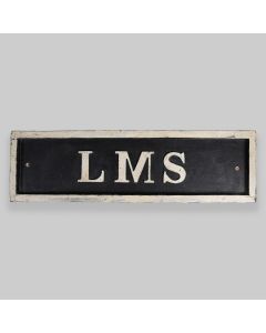 London, Midland and Scottish Railway Wooden Sign