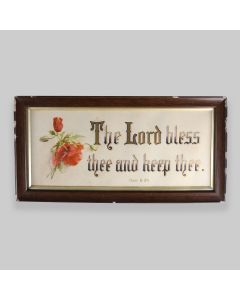 Vintage Religious Wall Art Framed