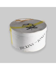 Vintage Mid Century Dickins & Jones Regent St Hat Box