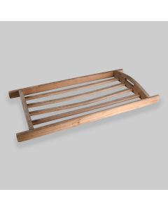 Vintage Wooden Tray Rack