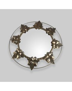 Vintage Metal Decorative Mirror