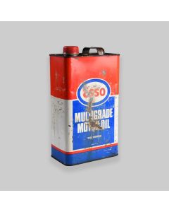 Vintage Esso Multigrade Motoring Oil Can