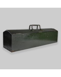 Vintage BDS Green Metal Toolbox With Inside Tray