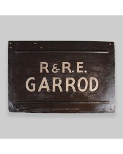 Vintage R&R.E. Wooden Sign