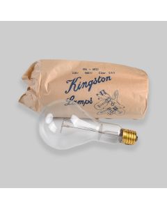 Vintage Kingston Lamps Incandescent 500W Light Bulb