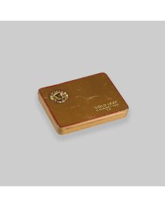 Vintage Player's Navy Cut Gold Leaf Cigarette Tin