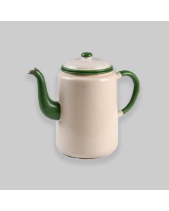 Vintage Tall Enamel Coffee Pot