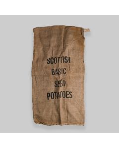 Vintage Hessian Scottish Potato Sack